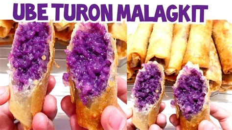 Ube Turon Malagkit Ubeturonmalagkit Glenj Youtube