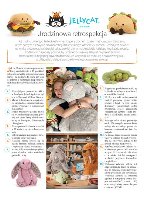 Jellycat Urodzinowa Retrospekcja RynekZabawek Pl