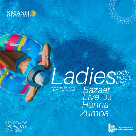 Ladies Only Pool Party Smash