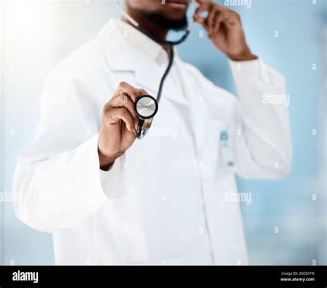 Doctor Cardiologist And Stethoscope For Healthcare Of A Medical