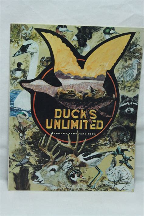 1974 Ducks Unlimited Magazine Duck Hunting by aFarmOfArt on Etsy