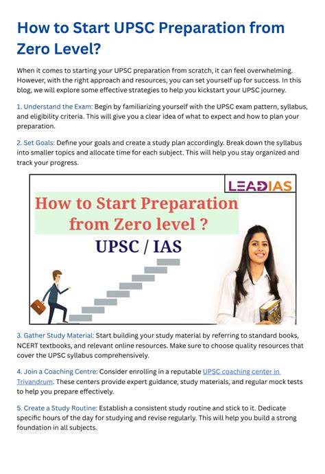 Ppt How To Start Upsc Preparation From Zero Level Powerpoint