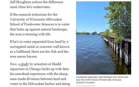 Research Technician Houghton Shares Observations On Milwaukee