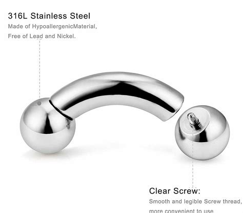 Prince Albert Piercing Curved Barbell Shop Factory | clc.cet.edu