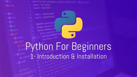 Python For Beginners 1 Introduction And Installation Myanmar Burmese Youtube