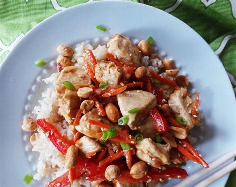 Thai Chicken Peanut Stir Fry Recipe Sidechef