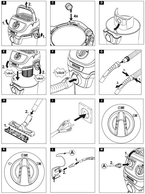 K RCHER WD 2 Plus Wet Dry Vacuum Cleaner User Manual