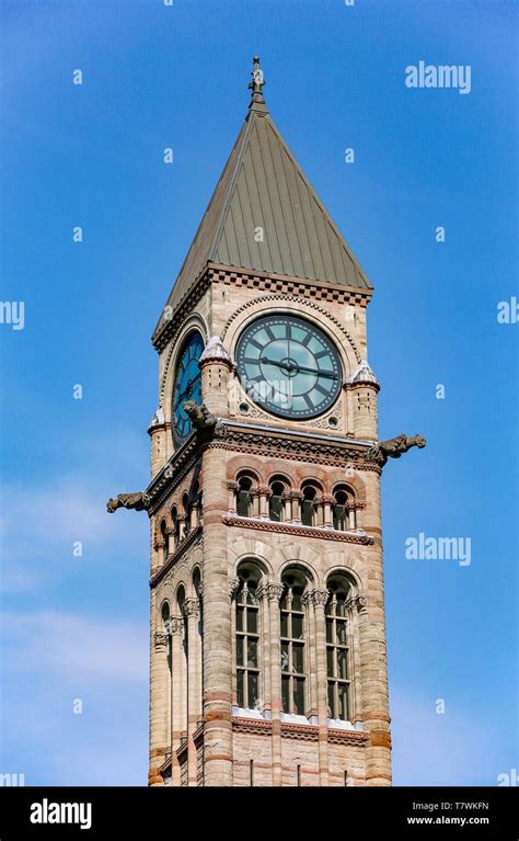 Canada Province Of Ontario City Of Toronto Downtown City Hall Old