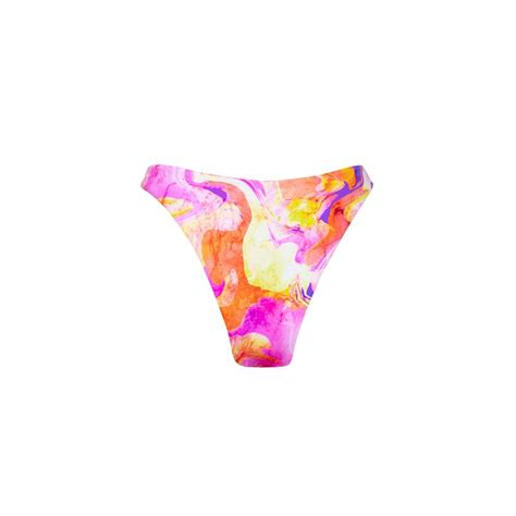 Capri Cheeky Bikini Bottom Kamari Swim Wolf Badger