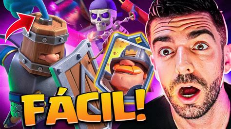 Suba Facil O Novo Deck De Recrutas Reais Evoluidos No Clash Royale