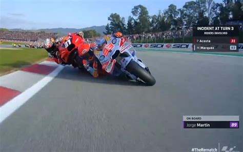 MotoGP Contatto Al Via Per Acosta Salta La Carena E La Ktm Diventa