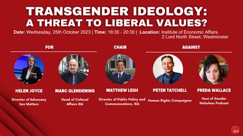 Transgender Ideology A Threat To Liberal Values — Institute Of Economic Affairs