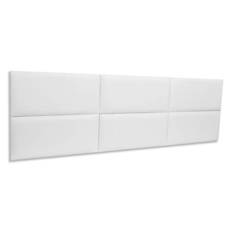 Cabeceira King Corino 195x60 Cama Box Modulada Retangular Branco