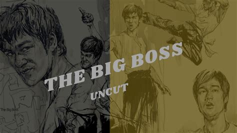 Bruce Lee The Big Boss photo set "Uncut" Limited Edition - Eastern Heroes