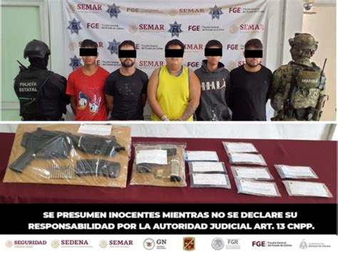 Detienen A Cinco Con Armas Y Droga En La Villa