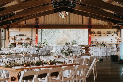 The Reception Pavilion — Red Maple Vineyard