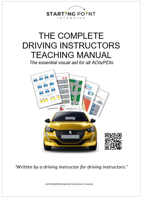 Driving Instructor Training Starting Point