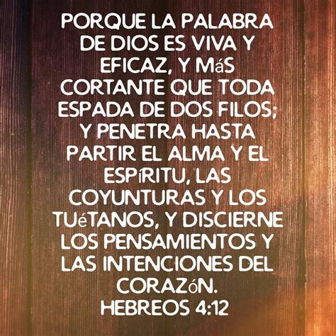 Pin De Jhoana En Cristo Palabra De Dios Hebreos 4 12 Pensamientos