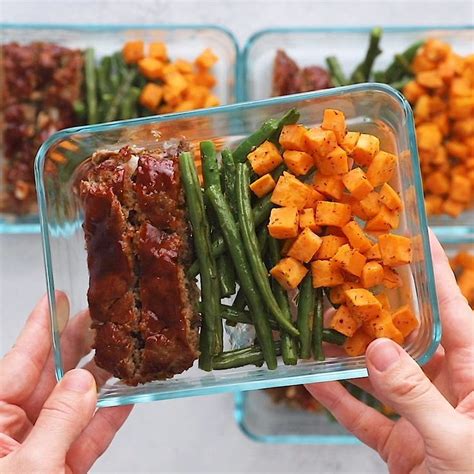 This Meatloaf Meal Prep Recipe Is Healthy And Whole30 The Meatloaf Is