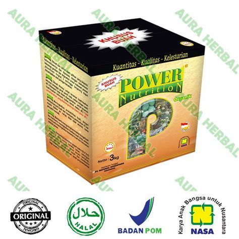 Jual Power Nutrition Kg Original Asli Pt Natural Nusantara Nasa