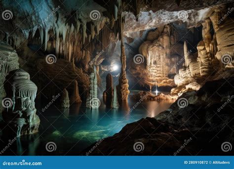 Diverse Range Of Underwater Caves With Dazzling And Unique Formations