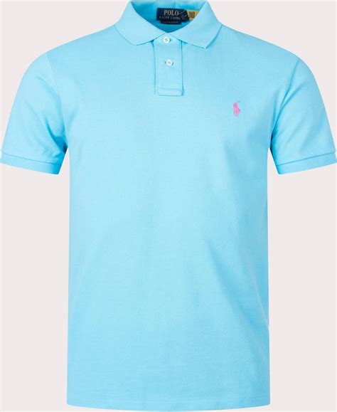 Polo Ralph Lauren Custom Slim Fit Shirt French Turq • Pris