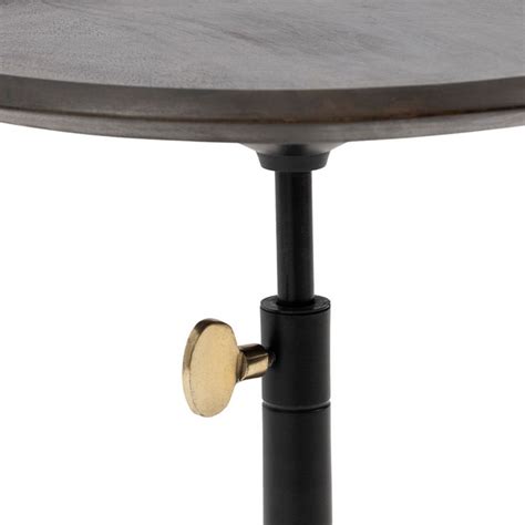 Beistelltisch Capri End Table Schwarz 40cm Von Riviera Maison Erkmann