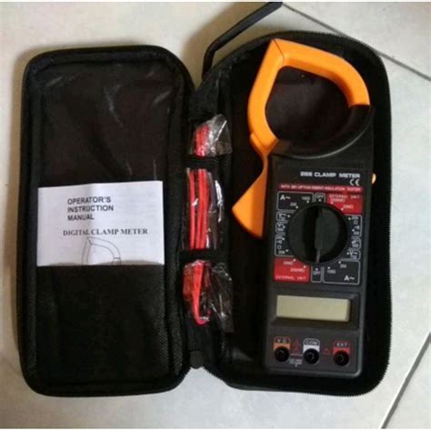 Jual Digital Clamp Multimeter Tang Ampere DT266 Shopee Indonesia