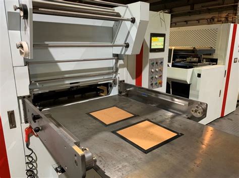 GUANGYA TYM1400JT Automatic Web Fed Hot Foil Stamping Machine New Never Used