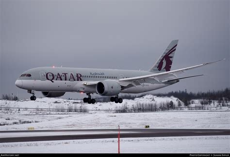 Aircraft Photo Of A7 BCS Boeing 787 8 Dreamliner Qatar Airways