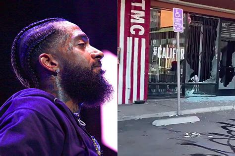 Video Shows Nipsey Hussle’s Marathon Store After Being Vandalized - XXL