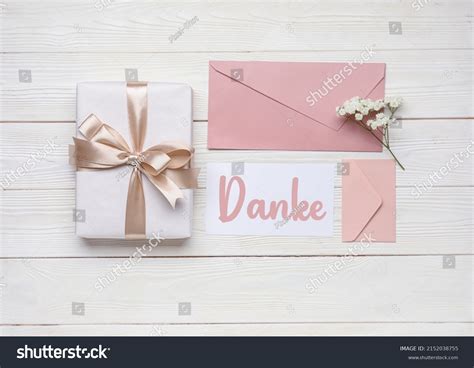 gift card word danke german  stock photo  shutterstock