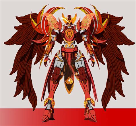 A Mech A Day On Twitter Model Vermillion Bird Heroic Form Debut