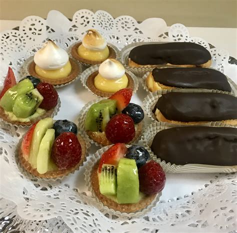 Petits Fours ( Mini Desserts) - Catering - Rendez Vous French Bakery ...