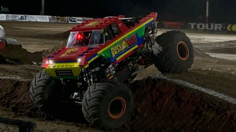 Toughest Monster Truck Tour Lamar 2023 Show 2 Freestyle Blockhead