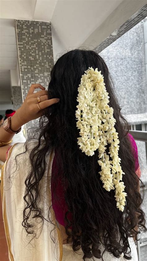 Onam🌼 Hair Styles Easy Hairstyles For Thick Hair Long Hair Styles