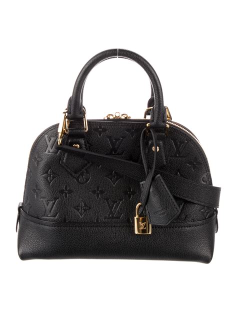 Louis Vuitton Monogram Empreinte Neo Alma Bb Black Handle Bags