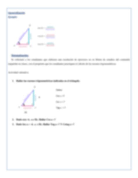 Solution Razones Trigonom Tricas Studypool