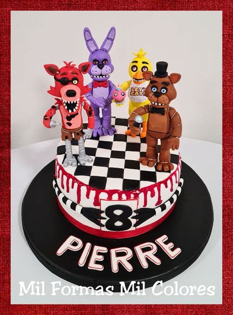 Five Nights At Freddy S Cake By Mil Formas Mil Colores Torta Para