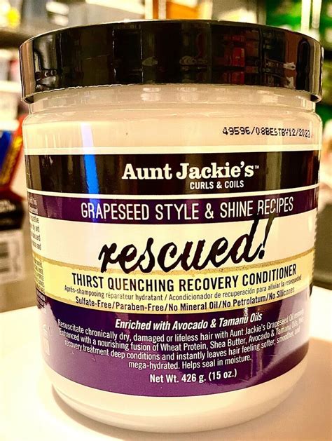 Aunt Jackie S Rescued Thirst Quenching Recovery Conditioner 15 Oz Ea 34285657154 Ebay