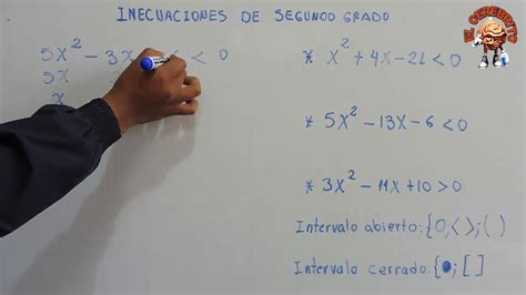 Ejercicios Resueltos De Inecuaciones De Segundo Grado Youtube