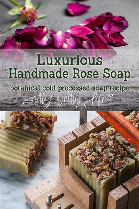 Diy Bath And Beauty Luxurious Rose Cold Process Soap Cold Process Soap