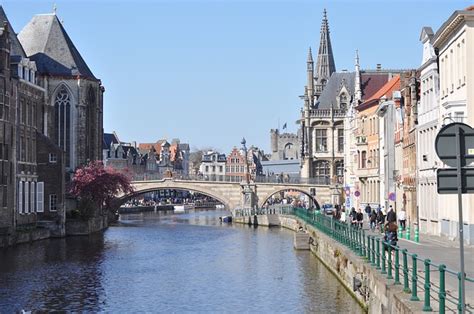 Ghent Kanal Foto Gratis Di Pixabay Pixabay