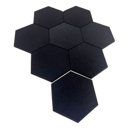 Espuma Ac Stica Hexagonal C Und Cm X Cm Lisa Shopee Brasil