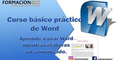 Curso Basico De Word Crear Un Documento Paso A Paso