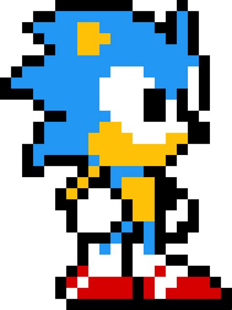 Pixilart Sonic By Atobin0002