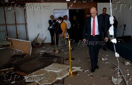 Folhapress Fotos Plen Rio Do Stf Destru Do Ap S Ataque Golpista