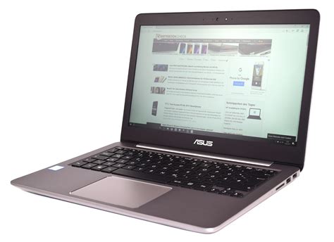 Asus Zenbook Ux Ua U Full Hd Laptop Review Notebookcheck Net