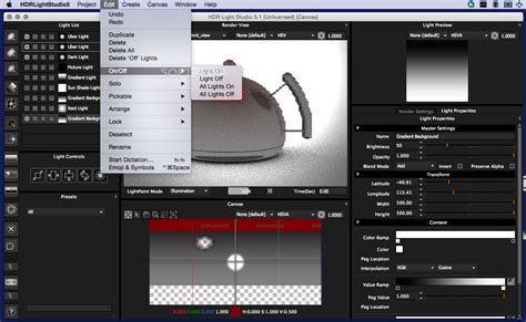 HDR Light Studio (Mac) - Download, Review, Screenshots