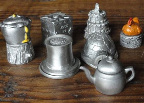 Vintage Miniature Pewter Collectibles